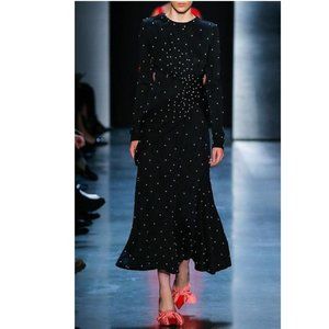 Prabal Gurung Faux-pearls Embellished Dress